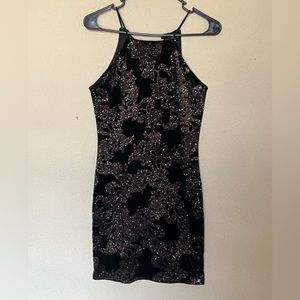 SOLD Vintage agaci velvet dress